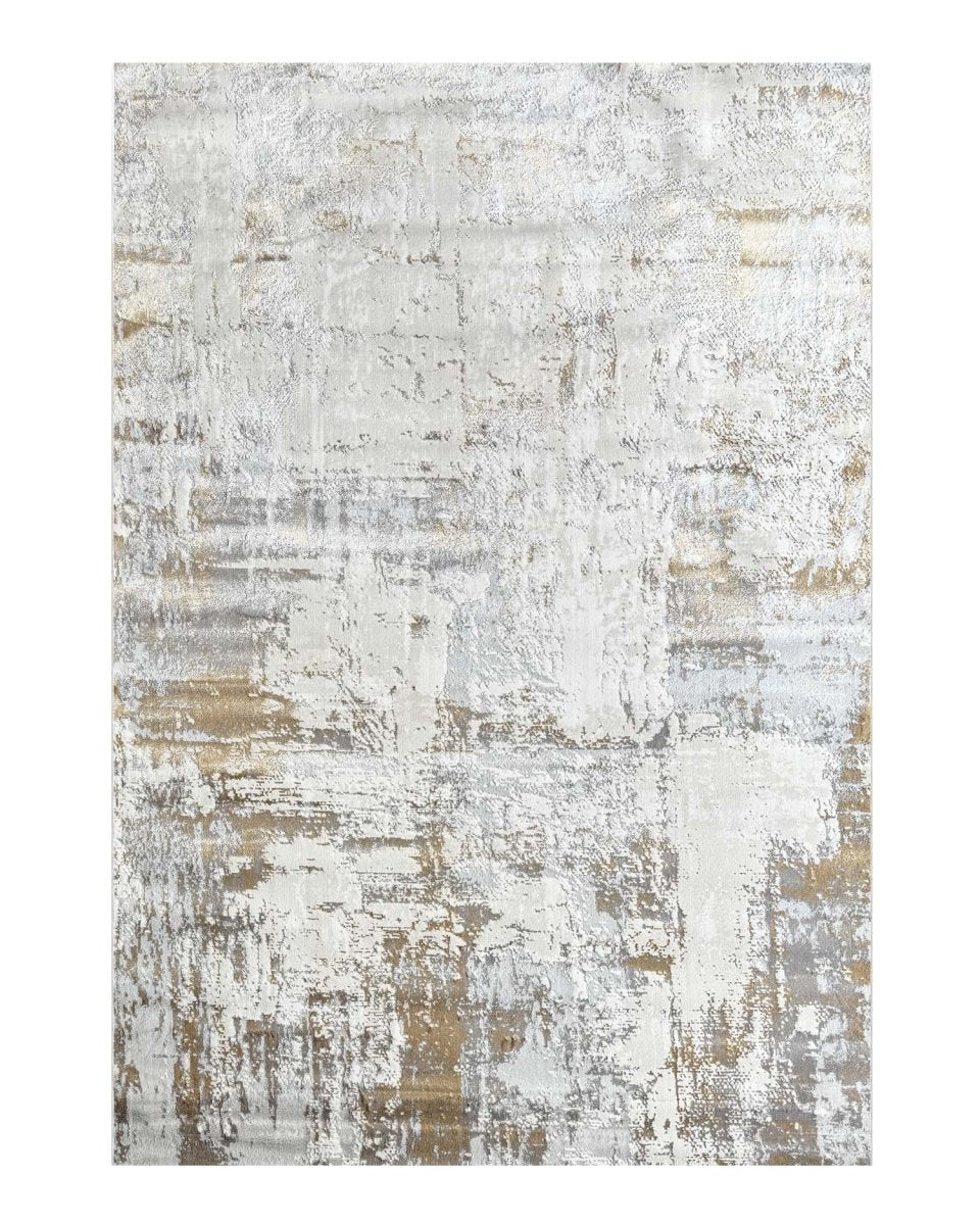 Arte 8064 Blanco Dorado - Outlet Alfombras